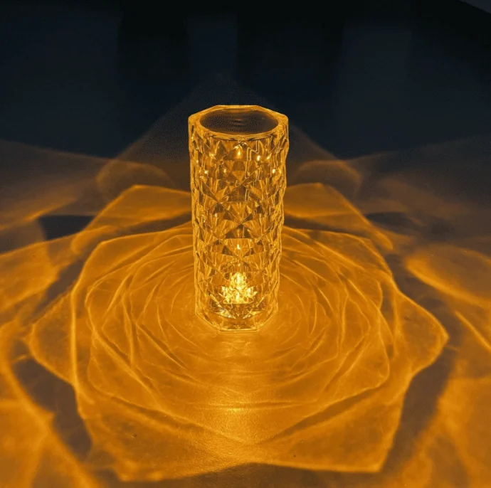 ⁦crystal table lamp⁩ - الصورة ⁦2⁩